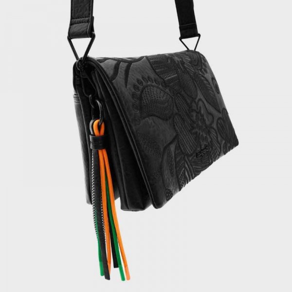 Desigual - Sac bandoulière à fleurs...