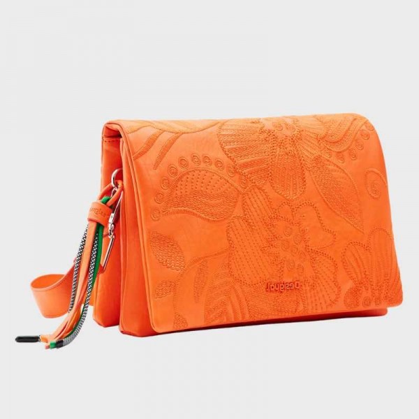 Desigual - Sac bandoulière à fleurs...