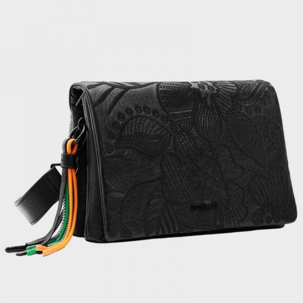 Desigual - Sac bandoulière à fleurs...