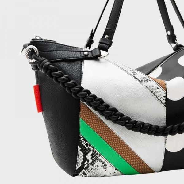 Desigual - Sac à main patchwork 23saxpa4 Desigual - Sac à main patchwork 23saxpa4