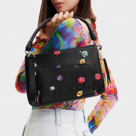 Sac bandoulière à fleurs 23saxpa6 de la marque Desigual