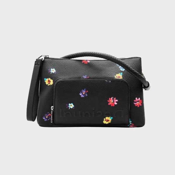 Desigual - Sac bandoulière à fleurs... Desigual - Sac bandoulière à fleurs...