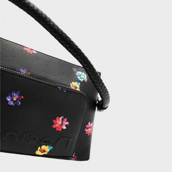 Desigual - Sac bandoulière à fleurs... Desigual - Sac bandoulière à fleurs...