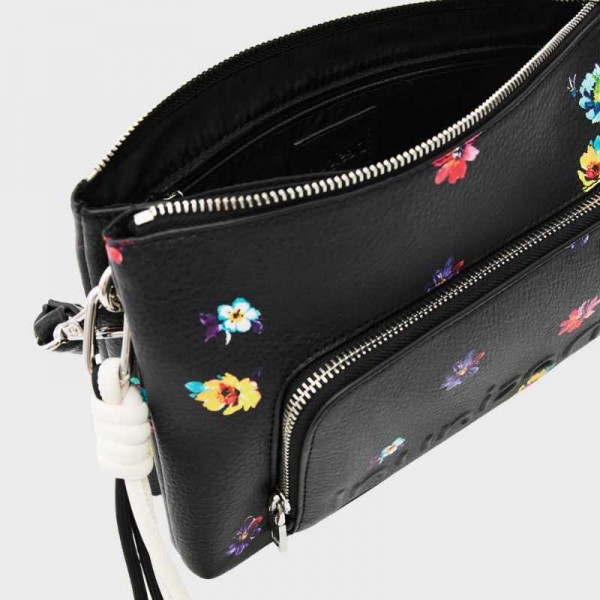 Desigual - Sac bandoulière à fleurs... Desigual - Sac bandoulière à fleurs...