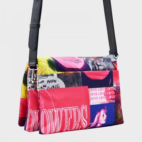 Desigual - Sac bandoulière collage... Desigual - Sac bandoulière collage...