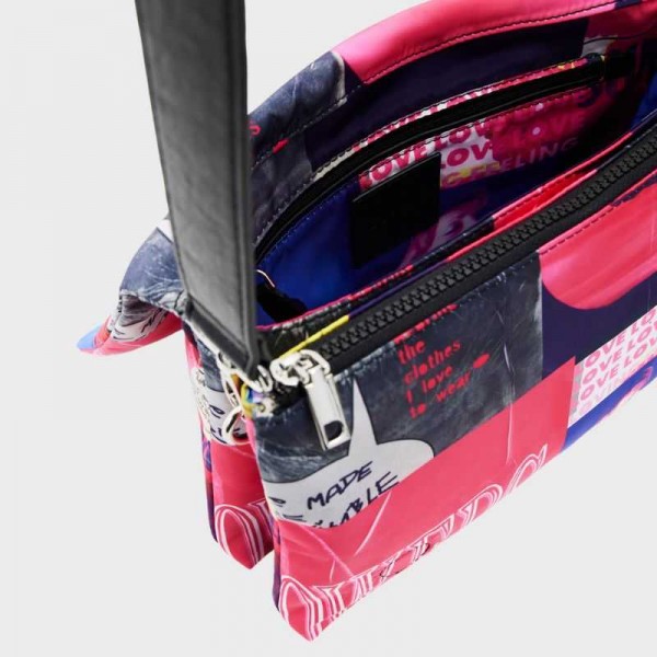 Desigual - Sac bandoulière collage... Desigual - Sac bandoulière collage...