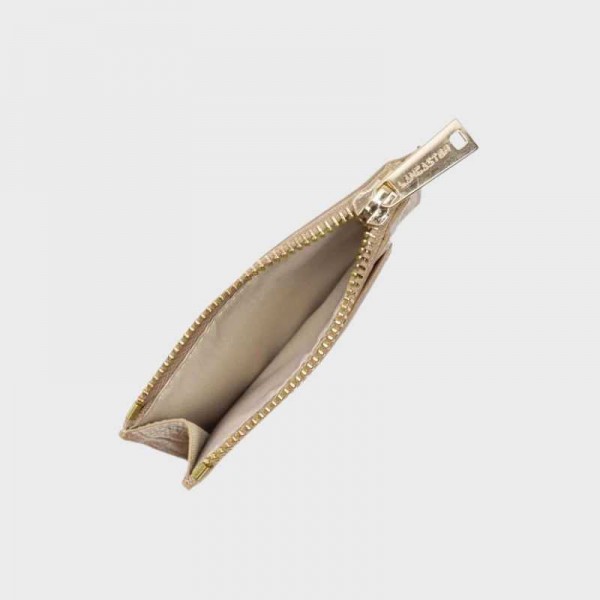 Lancaster - Porte cartes zippé en... Lancaster - Porte cartes zippé en...