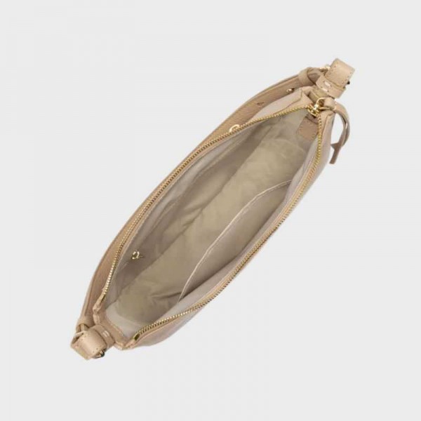 Lancaster - Sac Hobo en cuir Dune 529-77