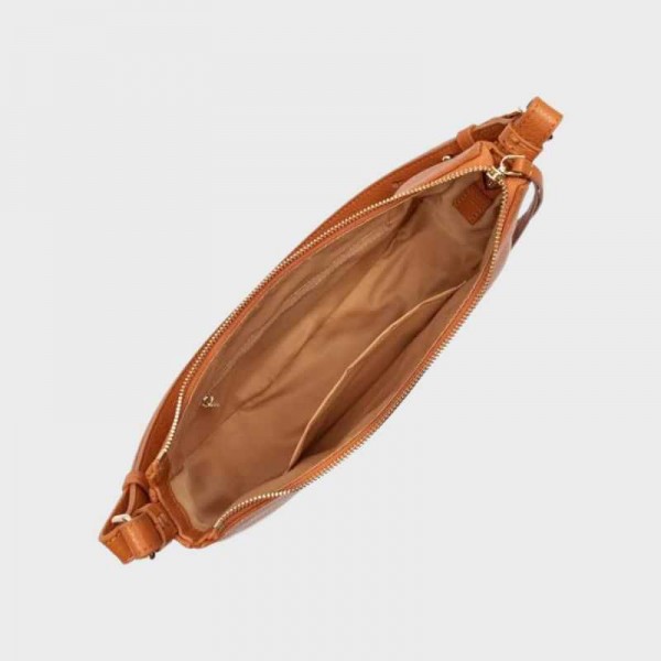 Lancaster - Sac Hobo en cuir Dune 529-77