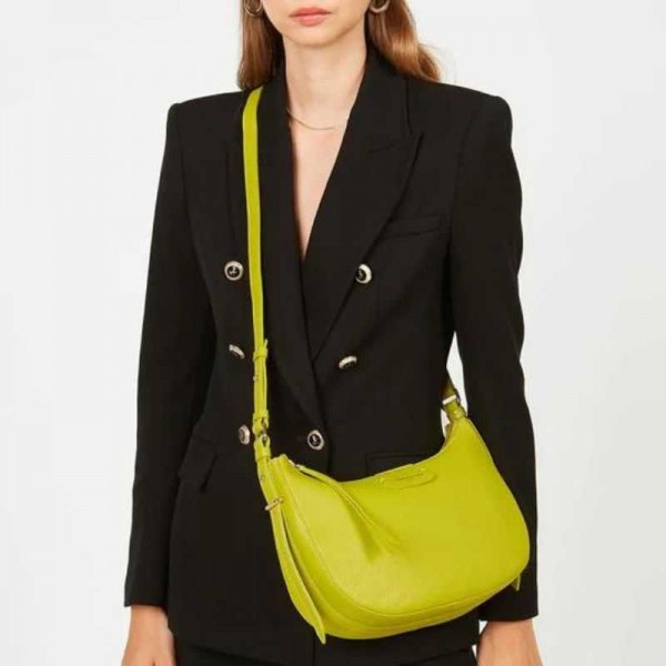 Lancaster - Sac Hobo en cuir Dune 529-77