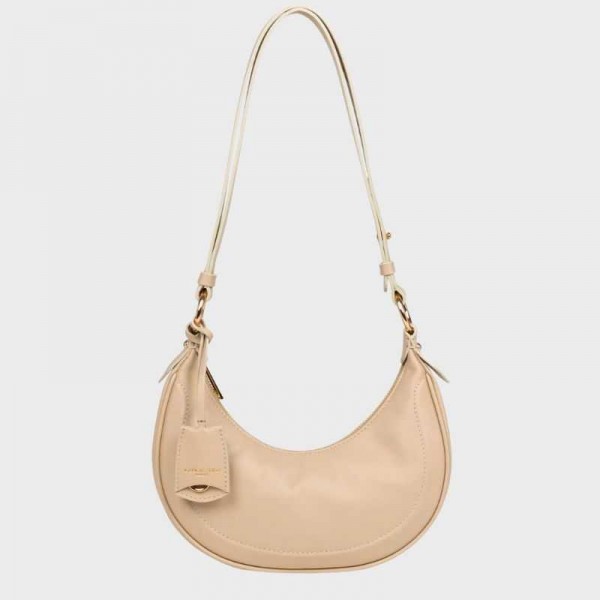 Noholita x Lancaster - Sac hobo 480-037 beige foncé Noholita x Lancaster - Sac hobo 480-037 beige foncé