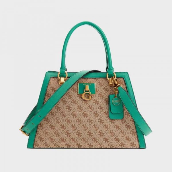 Guess - Sac à main Stephi imprimé Croco