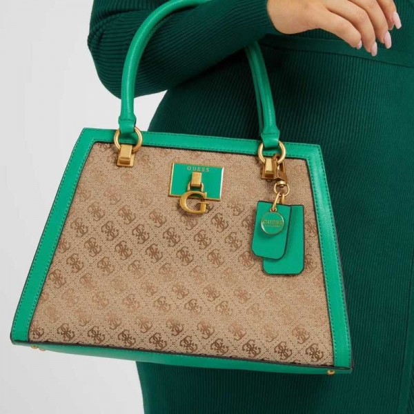 Guess - Sac à main Stephi imprimé Croco