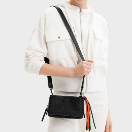 Sac bandoulière étoile brodée 23saxp26 Desigual