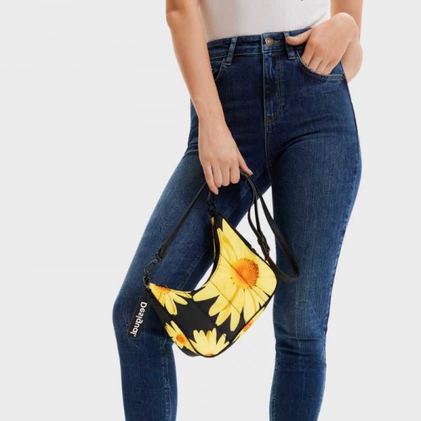 Petit sac fleuri 23saxy33 de la marque Desigual en collaboration avec Christian Lacroix