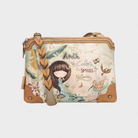 Sac bandoulière 3 compartiments Amazonia 36703-160 de la marque Anekke