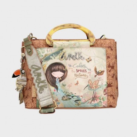 Sac à main 3 compartiments Amazonia 36703-210 de la marque Anekke