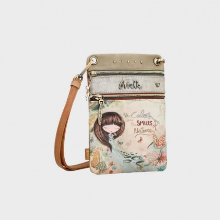 Petit sac bandoulière 2 compartiments Amazonia 36703-905 Anekke