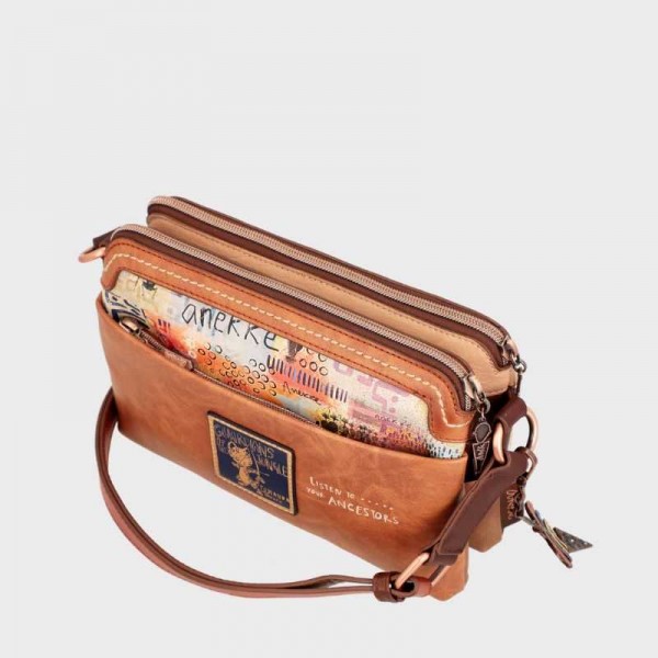 Anekke - Sac bandoulière double... Anekke - Sac bandoulière double...