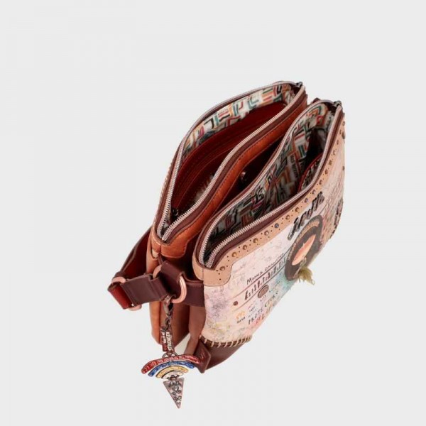 Anekke - Sac bandoulière double... Anekke - Sac bandoulière double...