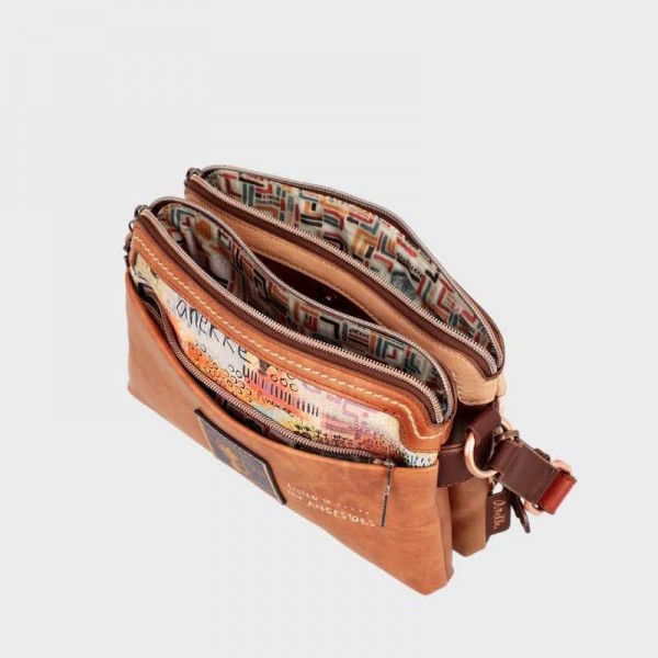 Anekke - Sac bandoulière double... Anekke - Sac bandoulière double...