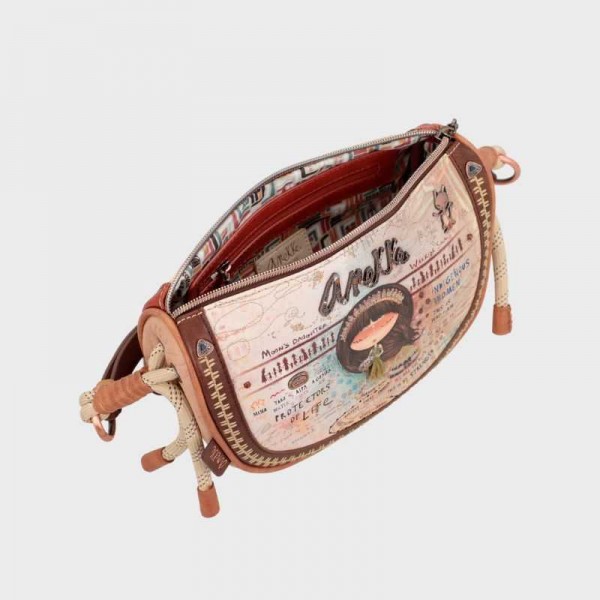 Anekke - Sac bandoulière ovale Menire...