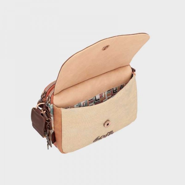 Anekke - Sac bandoulière à rabat...