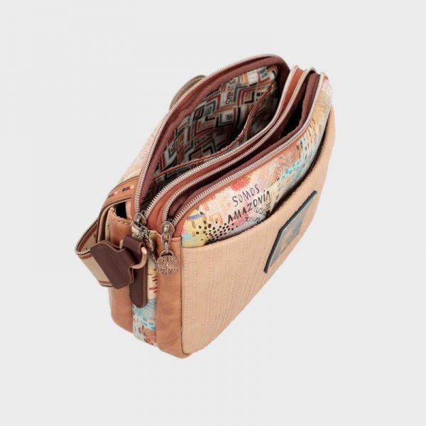 Anekke - Sac bandoulière à rabat...