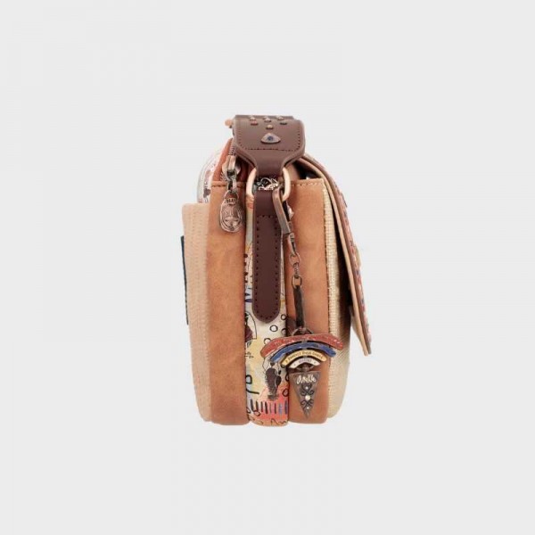 Anekke - Sac bandoulière à rabat...