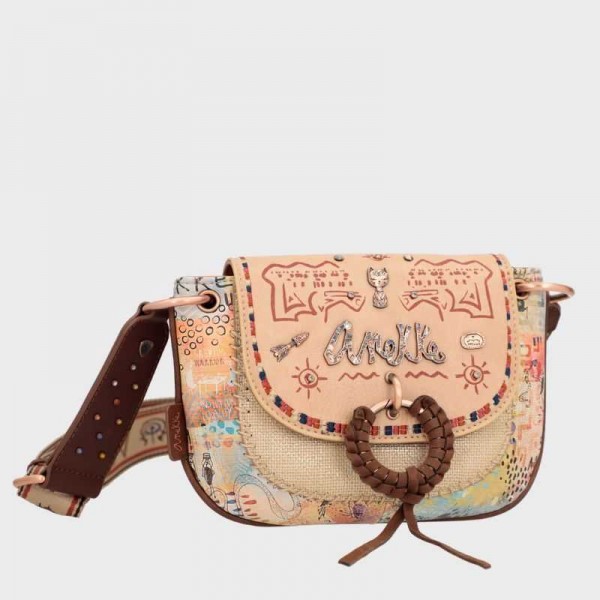 Sac bandoulière à rabat Menire 36623-261 Anekke