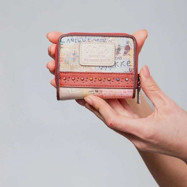 Anekke - Petit portefeuille RFID...