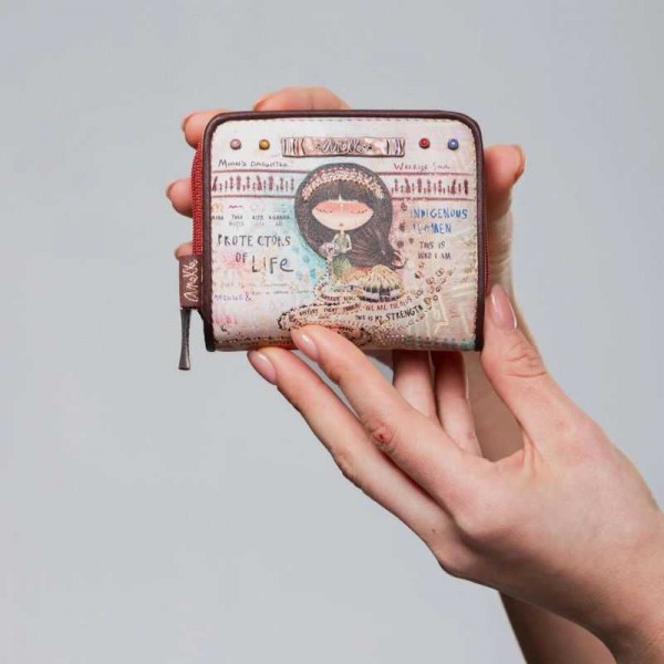 Anekke - Petit portefeuille RFID...