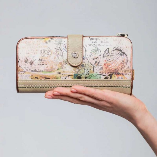 Anekke - Grand portefeuille souple... Anekke - Grand portefeuille souple...