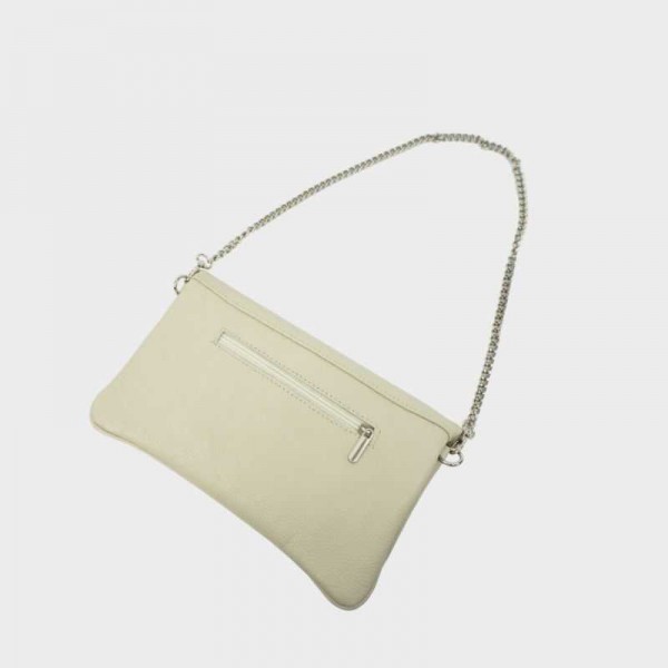 Anais - Pochette en cuir avec rabat...