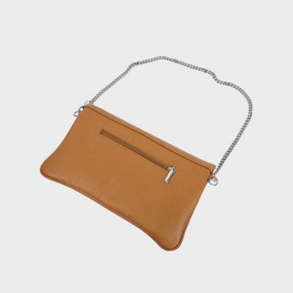 Anais - Pochette en cuir avec rabat...