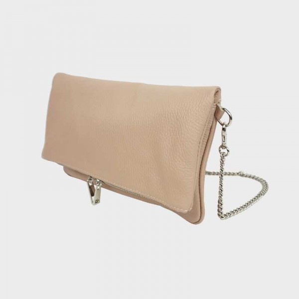 Anais - Pochette en cuir avec rabat... Anais - Pochette en cuir avec rabat...