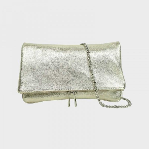 Anais - Pochette en cuir avec rabat...