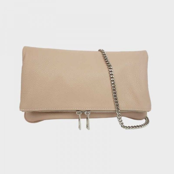 Anais - Pochette en cuir avec rabat... Anais - Pochette en cuir avec rabat...