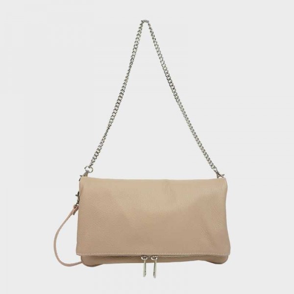 Anais - Pochette en cuir avec rabat... Anais - Pochette en cuir avec rabat...