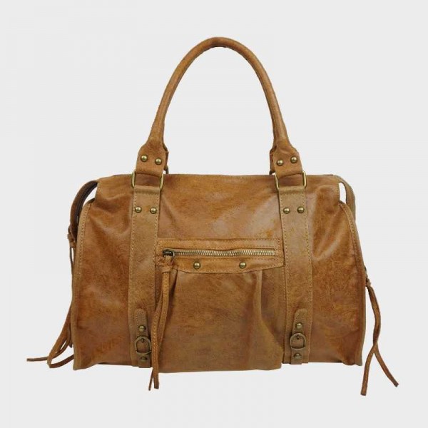 Anais - Grand Sac à main en cuir Naples