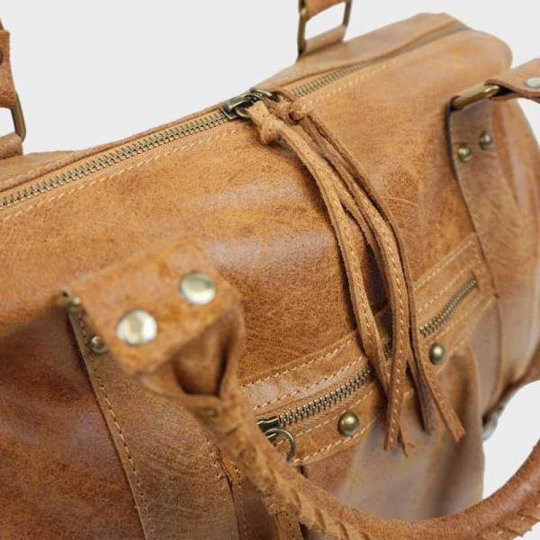 Anais - Grand Sac à main en cuir Naples