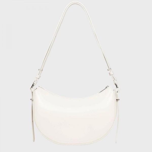 Lancaster- Sac demi-lune en cuir...