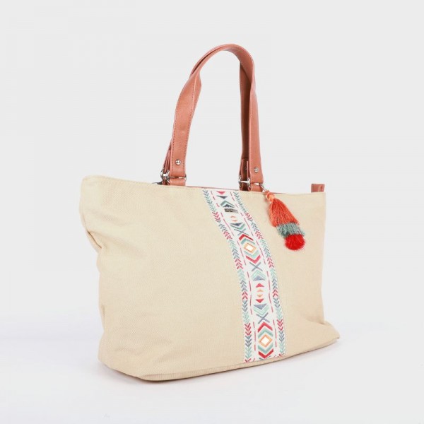 Les Tropéziennes - Cabas en coton