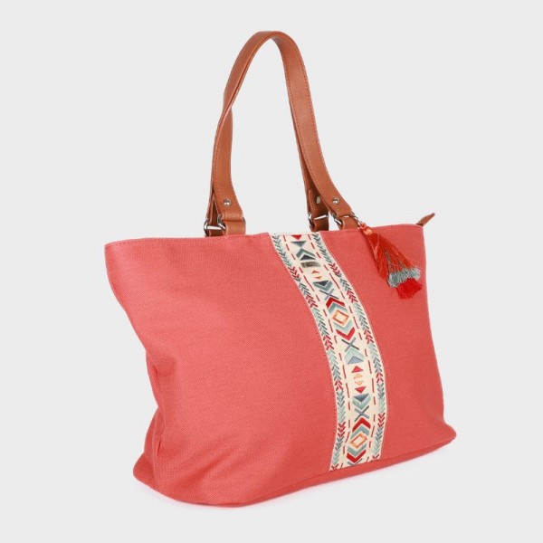 Les Tropéziennes - Cabas en coton