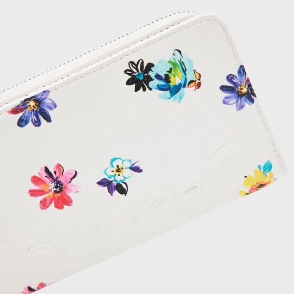 Desigual - Portefeuille à fleurs... Desigual - Portefeuille à fleurs...
