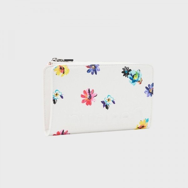 Desigual - Portefeuille à fleurs... Desigual - Portefeuille à fleurs...