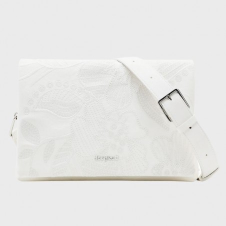 Sac bandoulière à fleurs brodées 23saxp95 de la marque Desigual