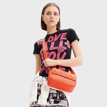 Sac bandoulière avec logo en relief 23saxp35 Desigual