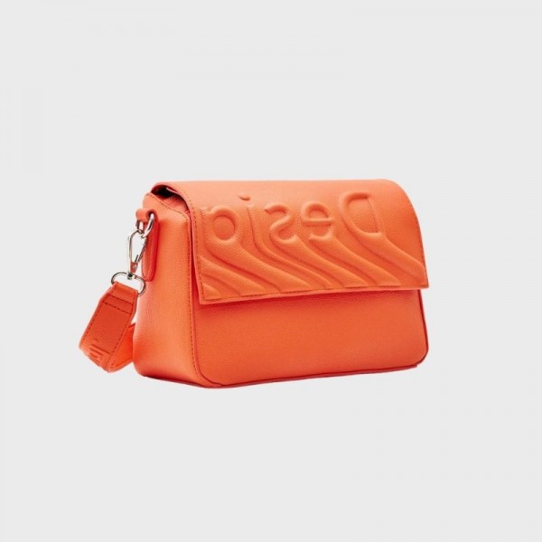 Desigual - Sac bandoulière avec logo...