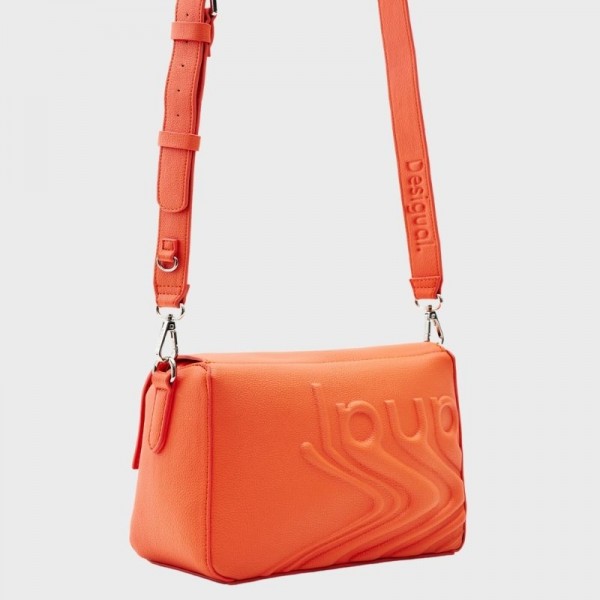 Desigual - Sac bandoulière avec logo...